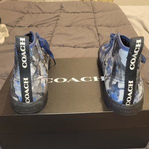 NEW COACH CANVAS SNEAKERS